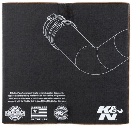 Admission d'air hautes performances K&amp;N 18-20 Jeep Wrangler JL 2.0L