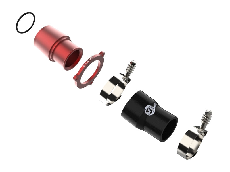 aFe BladeRunner 15-20 VW GTI Turbo Silencieux Suppression pour tuyau de charge OE - Rouge