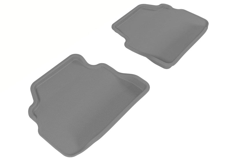 Tapis de sol 3D MAXpider 2007-2013 pour BMW Série 3 E92 Kagu 2e rangée - Gris