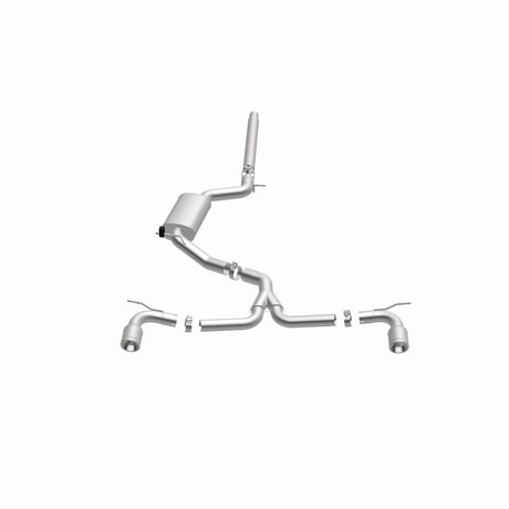 Embouts polis de 4 pouces pour sortie arrière double MagnaFlow SYS C/B 2015 VW GTI 2.0L Turbo