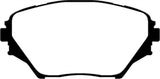 Plaquettes de frein avant EBC 01-03 Toyota RAV 4 2.0 Greenstuff