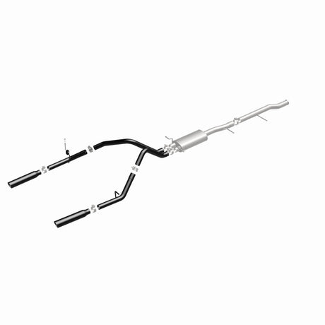 Cat-Back MagnaFlow SYS 3,5 pouces à embouts arrière divisés doubles noirs 10-13 Chevy Silverado / GMC Sierra 5,3 L