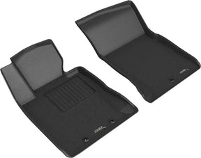3D MAXpider 2012-2016 Hyundai Genesis Kagu 1st Row Floormat - Black 3D MAXpider