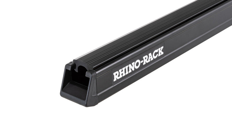 Barres de toit robustes Rhino-Rack 2500 à 2 barres pour Chevrolet Silverado HD 4 portes Pick Up 15-19 - Noir