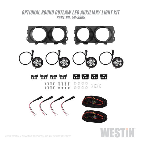 Pare-chocs avant Westin 19-21 Chevrolet Silverado 1500 Pro-Mod - Tex. Blk