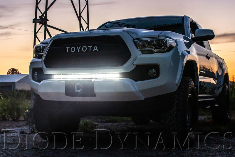 Kit de barre lumineuse Stealth pour Toyota Tacoma SS30 16-21 de Diode Dynamics - Conduite blanche