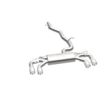Système MagnaFlow C/B 2015-2017 Volkswagen Golf R 3 pouces SS poli Quad Tip Split sortie arrière