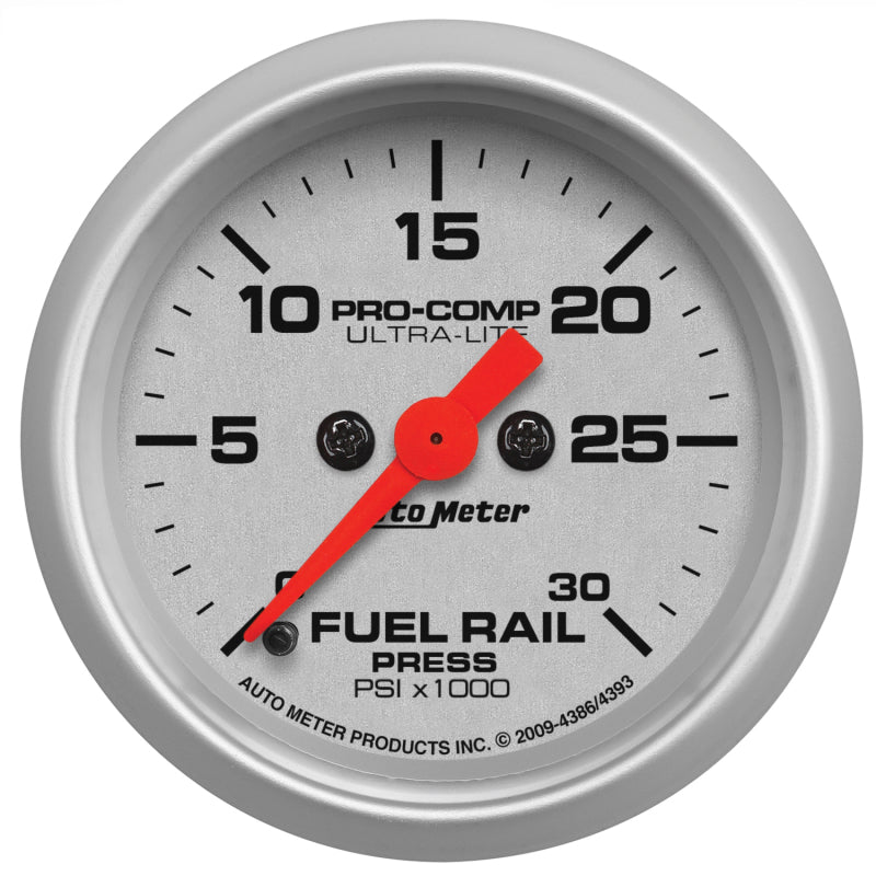 Presse à rails Autometer Ultra-Lite (RAM 6,7 L) Moteur pas à pas 2-1/16 po 30 Kpsi
