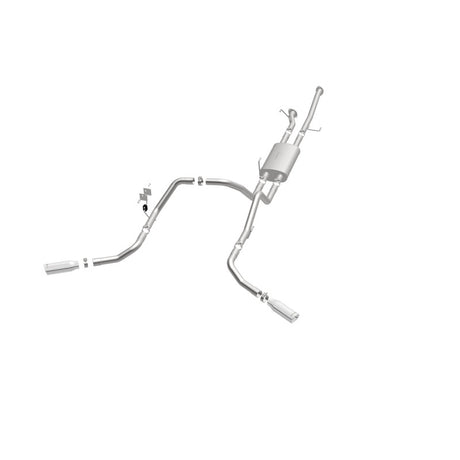 Cat-Back MagnaFlow 10-15 Toyota Tundra SC LB / CC SB 4,6 L/5,7 L V8 SS 2,5 à double échappement arrière divisé 4 po