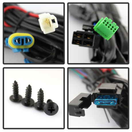Feux antibrouillard OEM Spyder Toyota Tundra 2014+ avec interrupteur - Fumé FL-CL-TTU14-SM