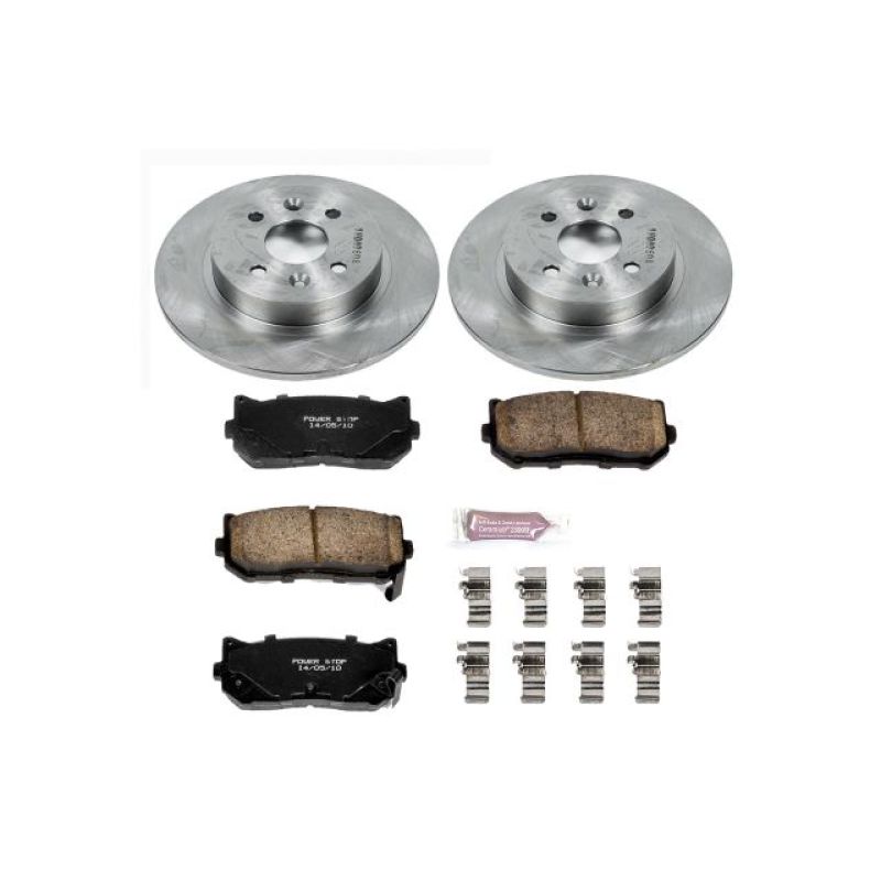 Kit de freins arrière Power Stop Autospecialty pour Kia Sephia 98-01