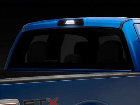 Feu de freinage à anneau LED Raxiom 09-14 Ford F-150 à l'exclusion du Raptor Axial Series, troisième feu de freinage transparent