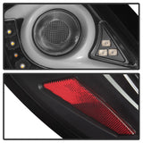 Feux arrière à LED Spyder 16-19 Honda Civic 4 portes - Noir - ALT-YD-HC164D-LB-BK