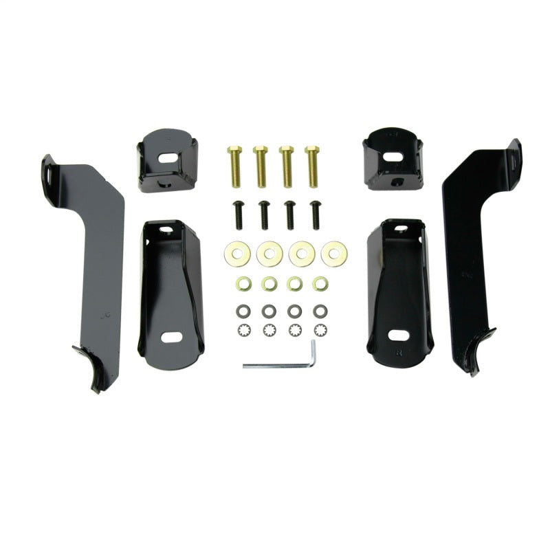 Marchepieds Nerf E-Series 3 Westin 2014-2018 Chevy Silverado 1500 Crew Cab (montage sur carrosserie) - Noir