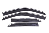 Déflecteurs à profil bas AVS 11-18 Chrysler 300 Ventvisor 4 pièces - Fumé avec garniture chromée