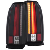 Feux arrière à LED ANZO 2015-2017 GMC Yukon/Yukon XL Noir