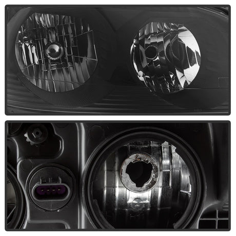 Phares de style OEM xTune 09-12 Chevrolet Traverse (sauf LTZ) - Noir (HD-JH-CTRA09-AM-BK)