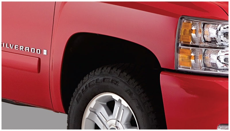 Bushwacker 07-14 Chevy Silverado 2500 HD Fleetside Extend-A-Fender Style Flares 4 pièces - Noir