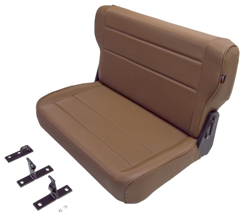 Siège arrière rabattable et basculant Rugged Ridge Spice 76-95 Jeep CJ / Jeep Wrangler