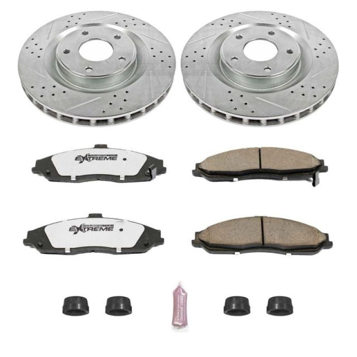 Kit de freins avant Power Stop 05-07 Cadillac XLR Z26 Street Warrior