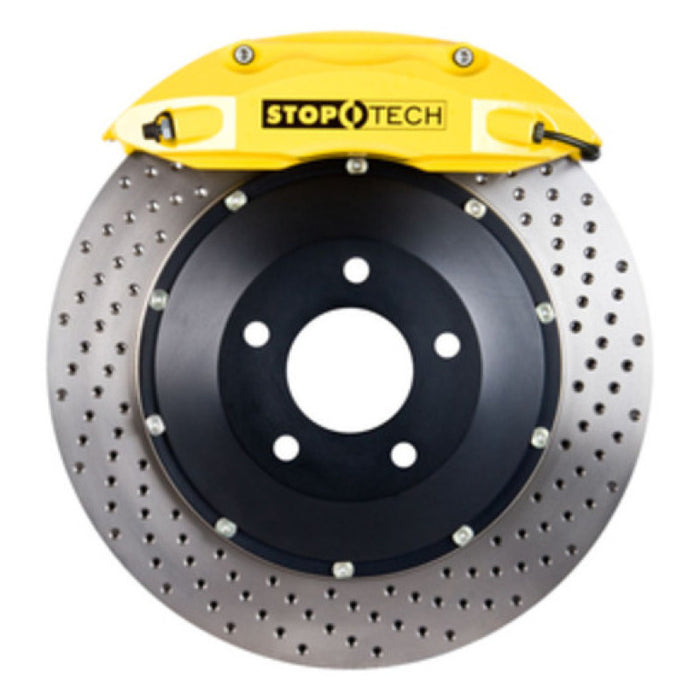 Étriers arrière jaunes ST-40 StopTech BBK 08-13 BMW M3/11-12 1M Coupé 355 x 32 Rotors percés