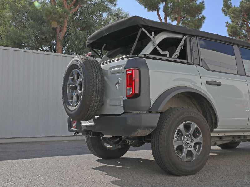 Échappement arrière Cat-Back aFe Apollo GT 3 pouces 409 SS 2021 Ford Bronco L4-2,3 L (t)/V6-2,7 L (tt) avec embout noir