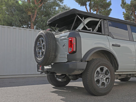 Échappement arrière Cat-Back aFe Apollo GT 3 pouces 409 SS 2021 Ford Bronco L4-2,3 L (t)/V6-2,7 L (tt) avec embout noir