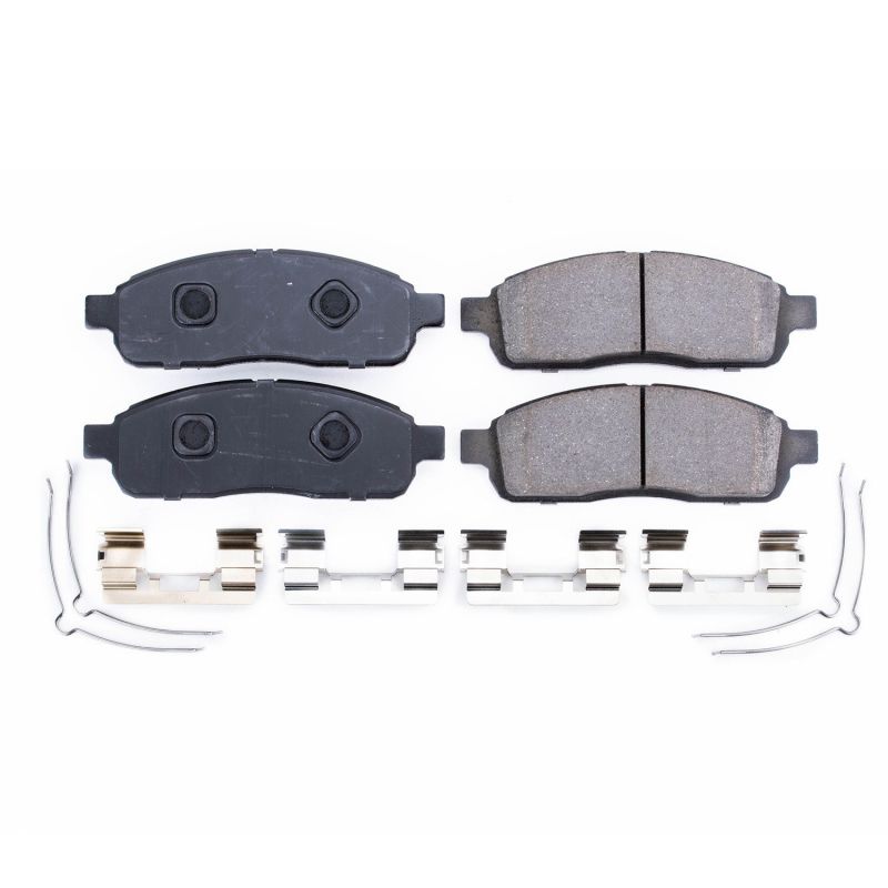 Power Stop 2009 Ford F-150 Front Z17 Evolution Ceramic Brake Pads w/Hardware