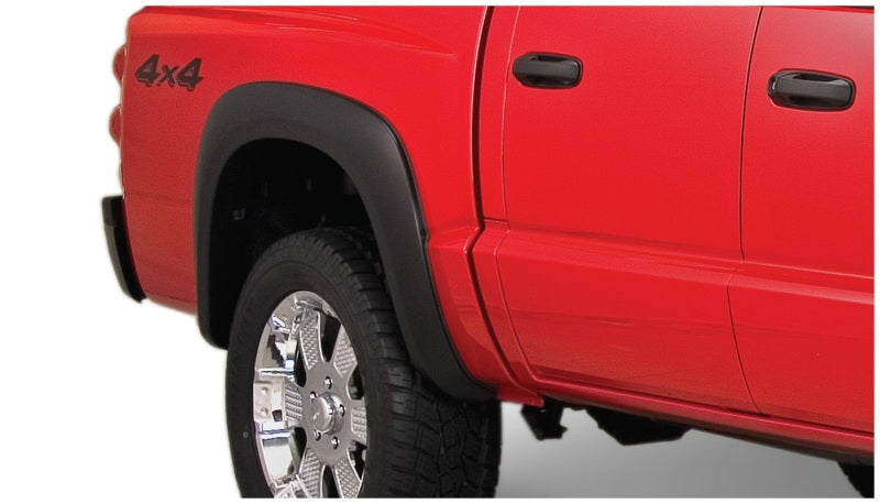 Bushwacker 97-04 Dodge Dakota Fleetside Extend-A-Fender Style Flares 4 pièces - Noir
