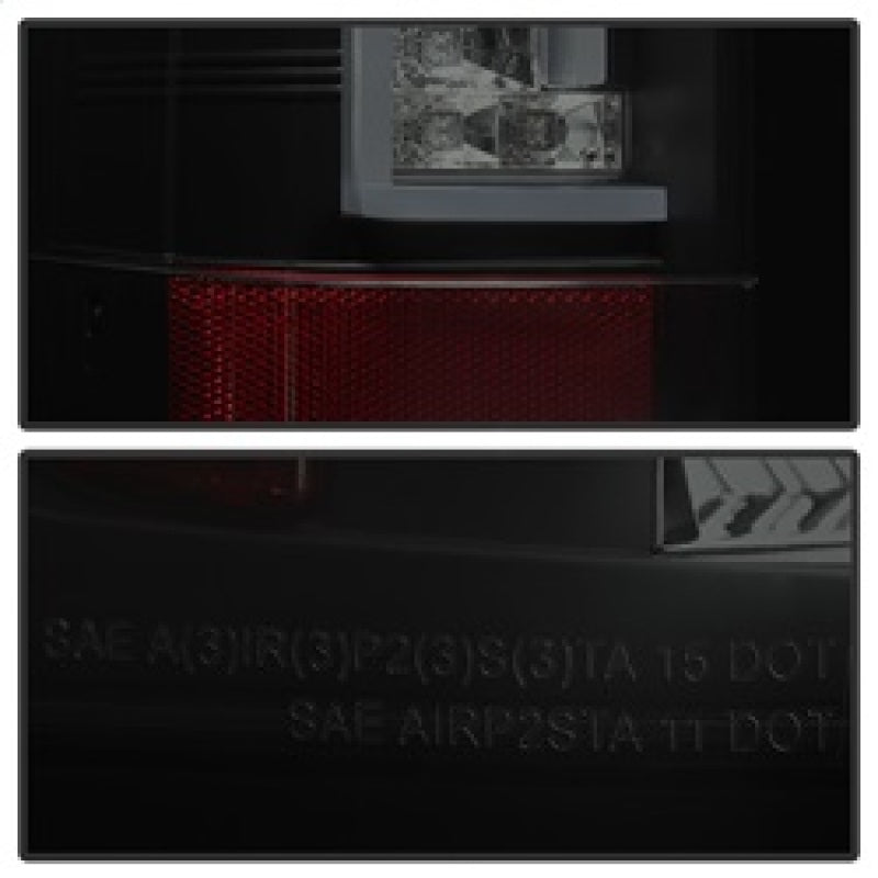 Feux arrière à LED Spyder 07-13 Chevy Silverado (sauf modèle 2010) Version 2 ALT-YD-CS07V2-LED-BSM