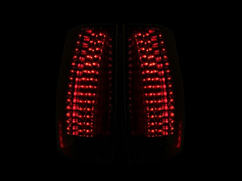 Feux arrière à LED ANZO 2007-2011 Cadillac Escalade Chrome