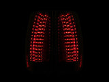 Feux arrière à LED ANZO 2007-2011 Cadillac Escalade Chrome
