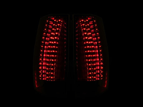 Feux arrière à LED ANZO 2007-2011 Cadillac Escalade Chrome