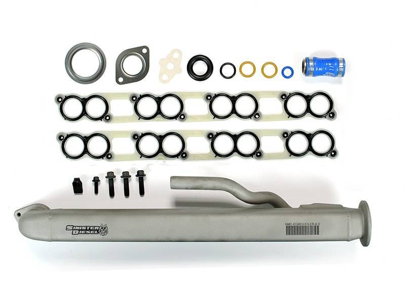 Refroidisseur EGR Sinister Diesel 04-07 Ford Powerstroke 6.0L avec kit d'installation