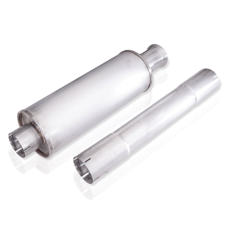 Système d'échappement à bascule arrière de 2,5 pouces pour Jeep Wrangler JL 304SS Factory Connect 2018+ en acier inoxydable