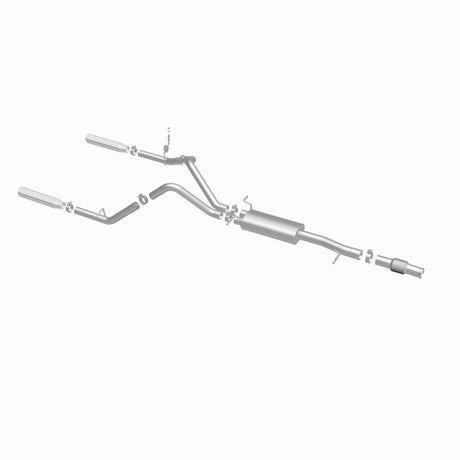 Magnaflow 14 Chev Silverado V8 5.3L SC Cabine Double Sortie Arrière Split SS Cat Back Perf Exhaust