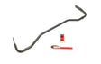 BMR 08-09 Pontiac G8 Rear Hollow 22mm Adj. Sway Bar Kit w/ Bushings - Black Hammertone BMR Suspension