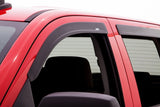 Ensemble combiné pare-vent et déflecteur Aeroskin pour cabine étendue GMC Sierra 2500 AVS 15-16 - Noir mat