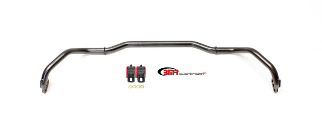 BMR 13-15 5th Gen Camaro Front Hollow 29mm Adj. Sway Bar Kit w/ Bushings - Black Hammertone BMR Suspension