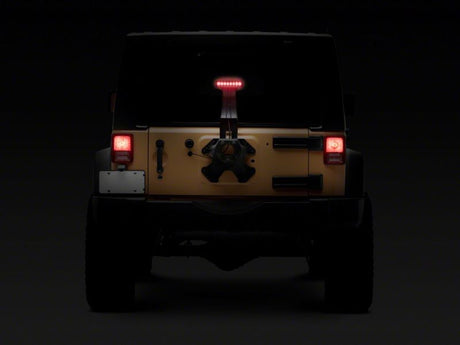 Feu stop arrière à LED Hyper Flash pour Jeep Wrangler JK Axial Series 07-18 de Raxiom - Fumé