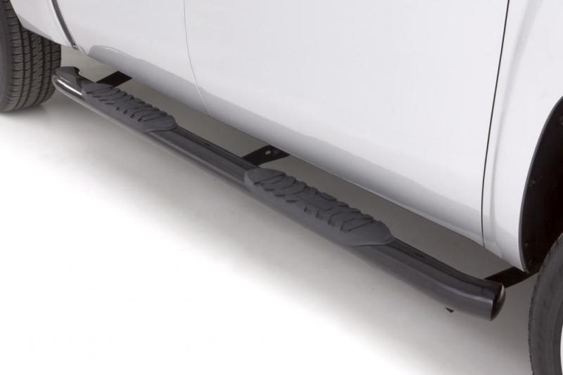 Barres de toit ovales courbées en acier de 4 po pour Dodge Ram 2500 Crew Cab de Lund 10-17 - Noir