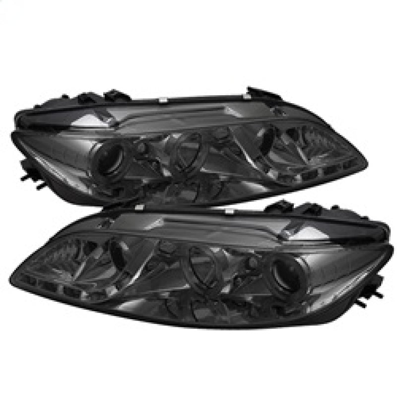 Spyder Mazda 6 03-05 avec phares antibrouillard projecteurs LED Halo DRL Smke PRO-YD-M603-FOG-DRL-SM