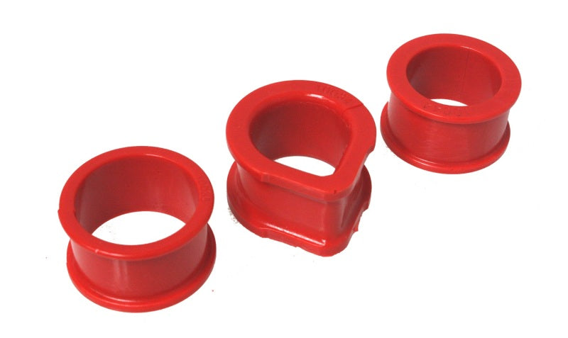 Ensemble de bagues de crémaillère et pignon rouges Energy Suspension 95-98 Nissan 240SX (S14) / 89-94 240SX (S13) / 90-