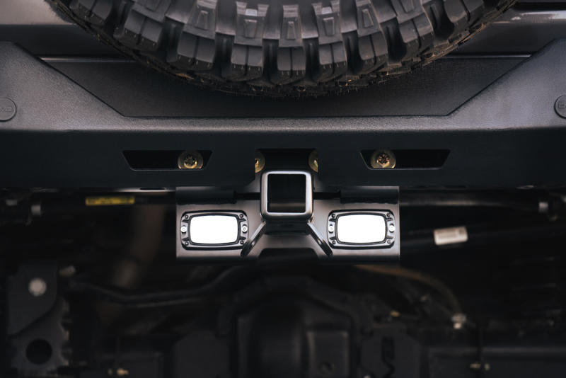 Attelage boulonné DV8 Offroad 07-21 Jeep Wrangler (JK/JL) avec feux