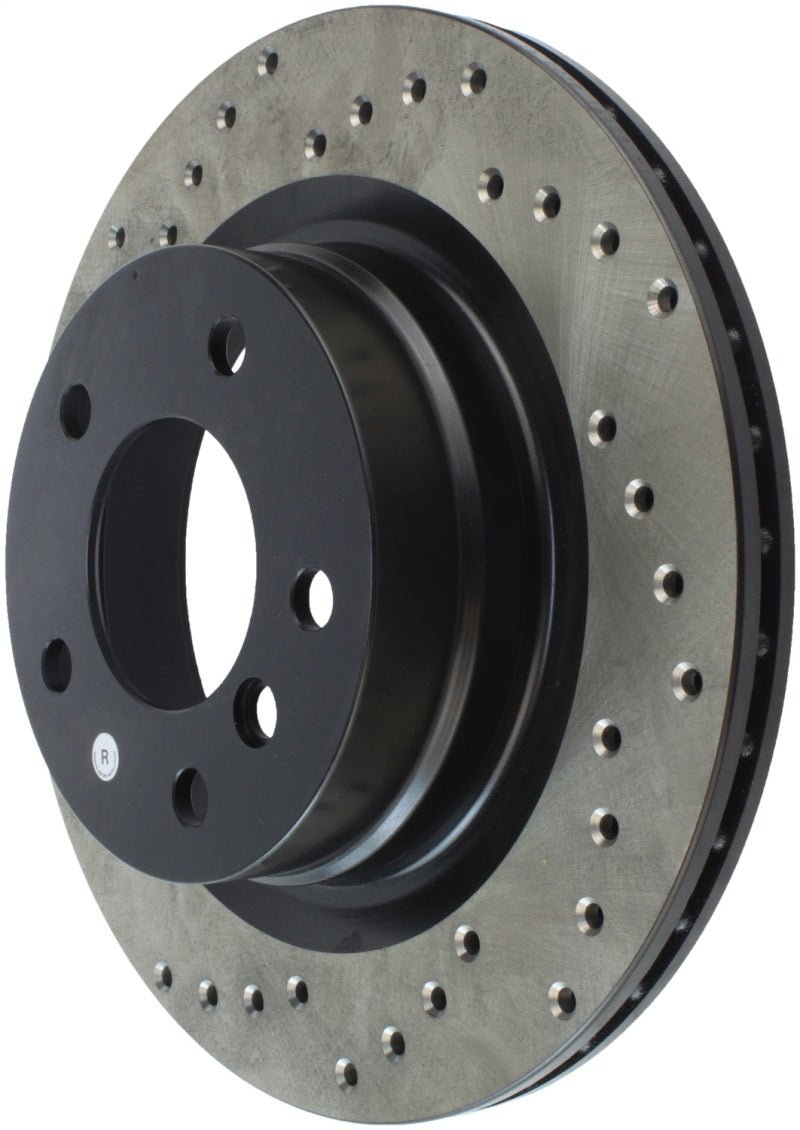 Rotor arrière droit percé StopTech pour BMW Série 325 06 / BMW Série 328 07-09