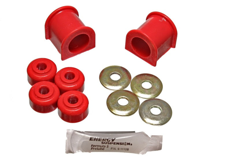 Bagues de stabilisation avant Energy Suspension 24 mm - Rouge