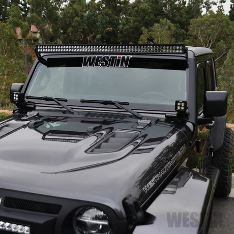 Support d'éclairage LED pour pilier Jeep Wrangler 18-19 Westin - Noir