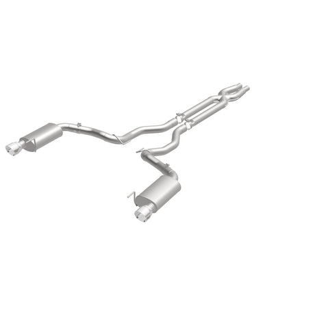 Catback MagnaFlow, SS, 3 po, Street, double embouts polis de 4,5 po, Ford Mustang GT V8 5,0 L 2015