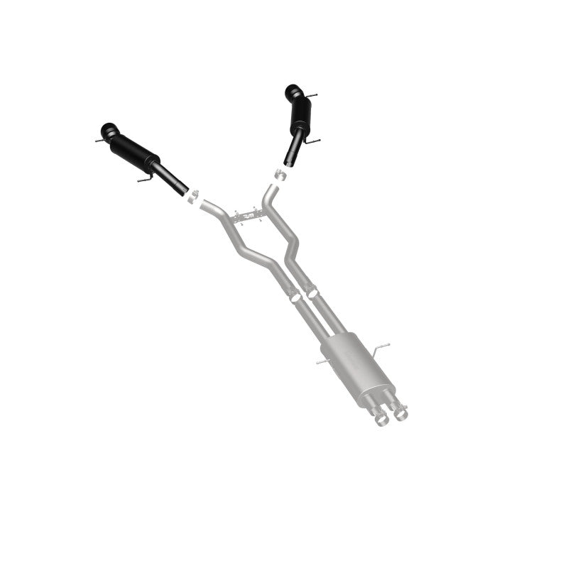 Cat-Back MagnaFlow 15-16 Land Rover Ranger Rover V6 SS 2,5 pouces Sortie arrière double divisée 4,5 pouces Embouts noirs