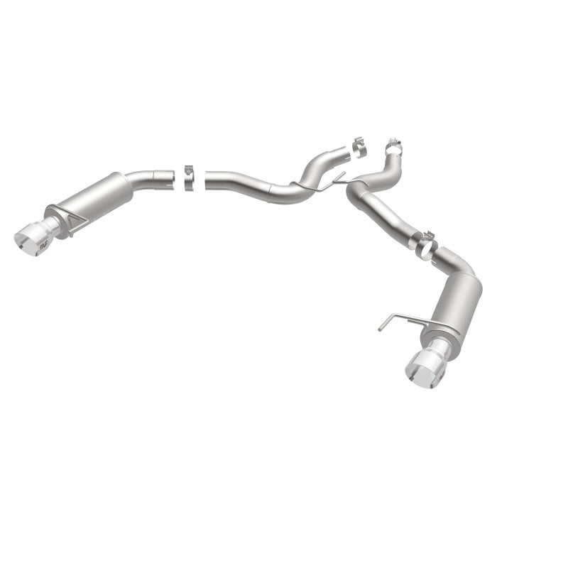 Essieu arrière MagnaFlow, SS, 3 po, compétition, embout poli double division de 4,5 po, Ford Mustang GT V8 5.0 2015